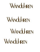 2CV-Wanduhren